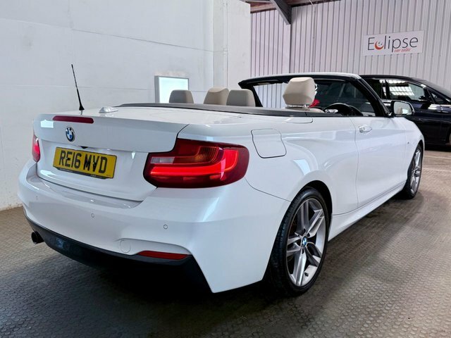 BMW 2 Series 2016 1.5 218I M Sport Convertible White #6