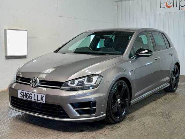Volkswagen Golf 2016 2.0 Tsi Bluemotion Tech R Hatchback Petro SH66LLK Grey #3