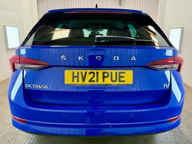 Skoda Octavia 2021 1.4 Tsi Iv 13Kwh Se L Estate Plug- HV21PUE Blue #5