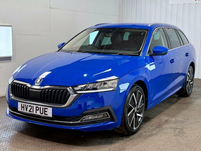 Skoda Octavia 2021 1.4 Tsi Iv 13Kwh Se L Estate Plug- HV21PUE Blue #3
