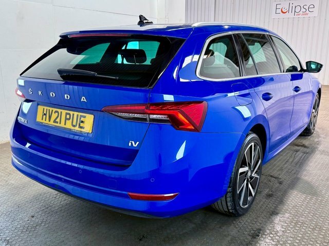 Skoda Octavia 2021 1.4 Tsi Iv 13Kwh Se L Estate Plug- HV21PUE Blue #6