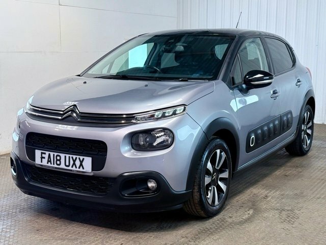 Citroen C3 2018 1.2 Puretech Gpf Flair Hatchback M Grey #3
