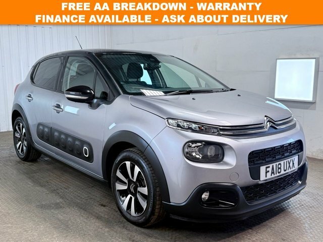 Citroen C3 2018 1.2 Puretech Gpf Flair Hatchback M Grey