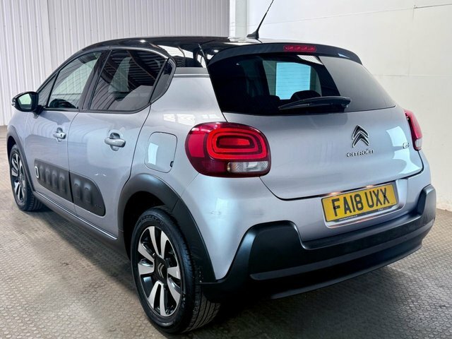 Citroen C3 2018 1.2 Puretech Gpf Flair Hatchback M Grey #4