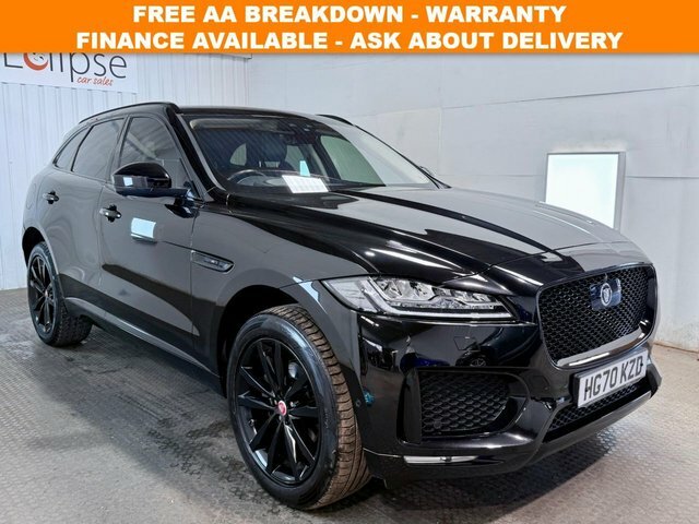 Jaguar F-Pace 2020 2.0 D240 Chequered Flag Suv A Black
