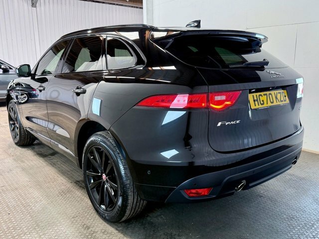 Jaguar F-Pace 2020 2.0 D240 Chequered Flag Suv A Black #4