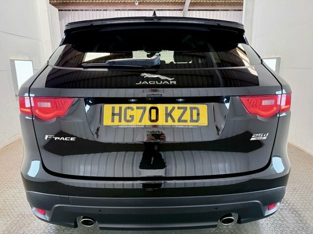 Jaguar F-Pace 2020 2.0 D240 Chequered Flag Suv A Black #5