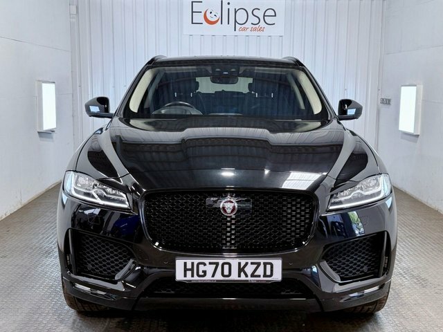 Jaguar F-Pace 2020 2.0 D240 Chequered Flag Suv A Black #2