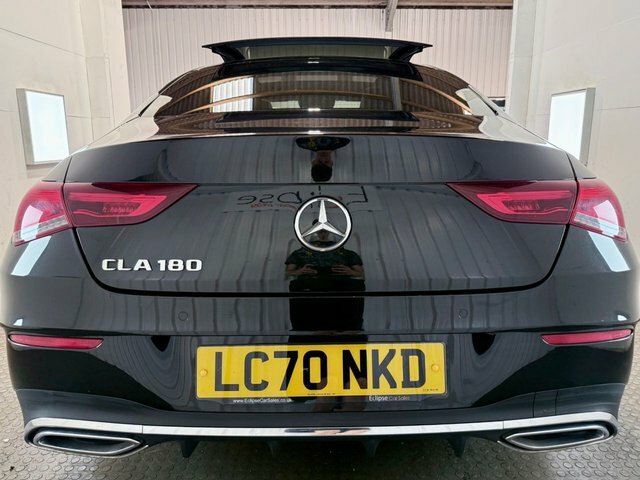Mercedes-Benz CLA Class 2020 1.3 Cla180 Amg Line Premium Plus 2 Coupe LC70NKD Black #5
