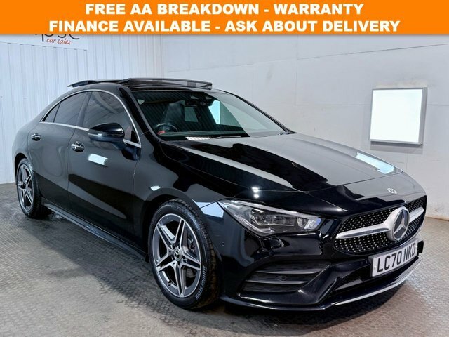 Mercedes-Benz CLA Class 2020 1.3 Cla180 Amg Line Premium Plus 2 Coupe Black