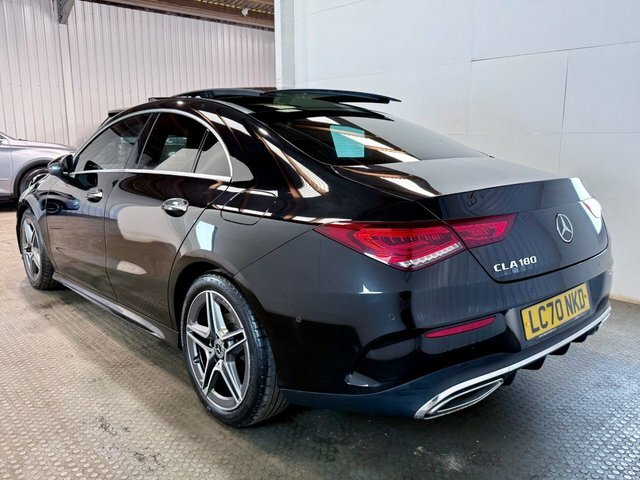 Mercedes-Benz CLA Class 2020 1.3 Cla180 Amg Line Premium Plus 2 Coupe LC70NKD Black #4