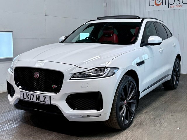 Jaguar F-Pace 2017 3.0 D300 V6 S Suv Awd Euro 6 White #3