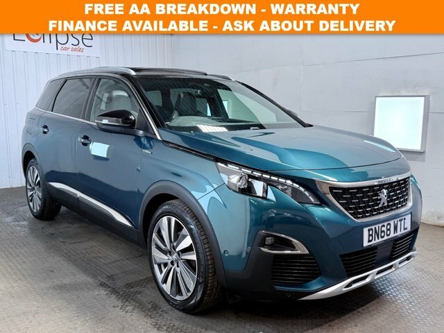 Peugeot 5008 2018 1.5 Bluehdi Gt Line Premium Suv Ea Green