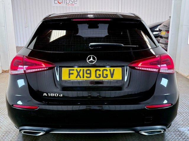 Mercedes-Benz A Class 2019 1.5 A180d Sport Hatchback 7G-dct E FX19GGV Black #5