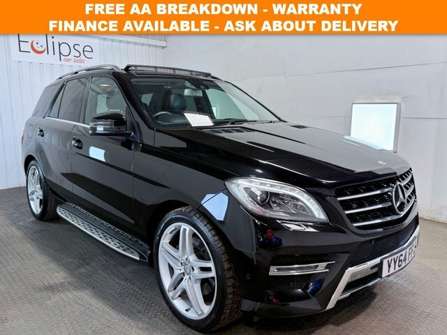 Mercedes-Benz M Class 2014 3.0 Ml350 V6 Bluetec Amg Line Suv Black