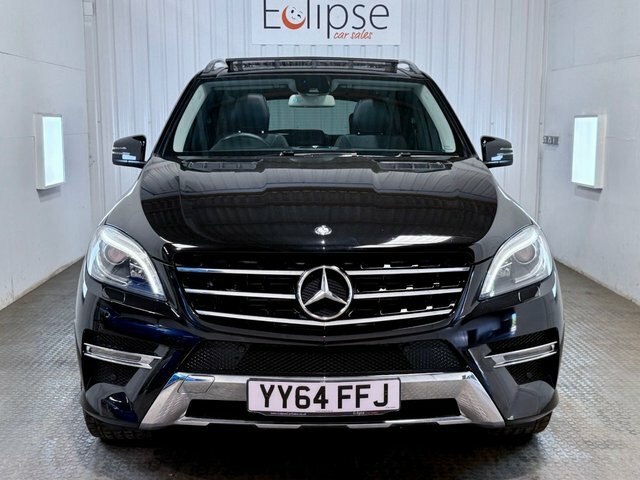 Mercedes-Benz M Class 2014 3.0 Ml350 V6 Bluetec Amg Line Suv Black #2