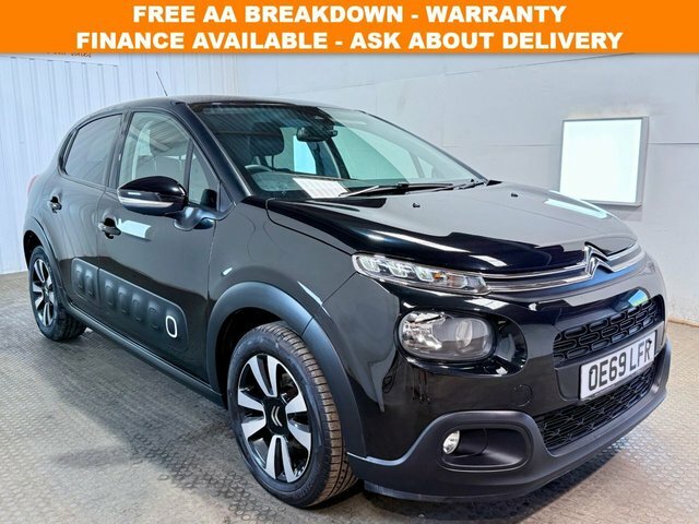 Citroen C3 2019 1.2 Puretech Gpf Flair Hatchback M Black