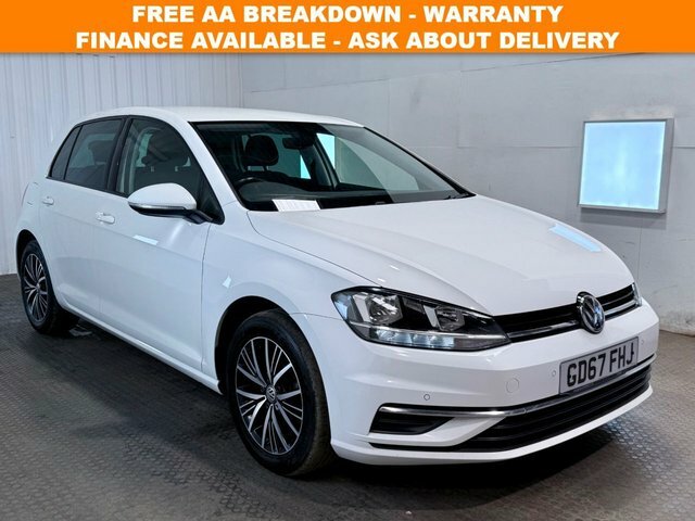 Volkswagen Golf 2018 1.6 Tdi Bluemotion Tech Se Nav Hatchback White
