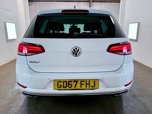Volkswagen Golf 2018 1.6 Tdi Bluemotion Tech Se Nav Hatchback GD67FHJ White #5