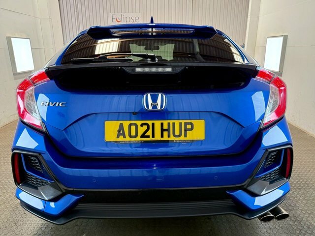 Honda Civic 2021 1.0 Vtec Turbo Sr Hatchback Cvt Eu Blue #5
