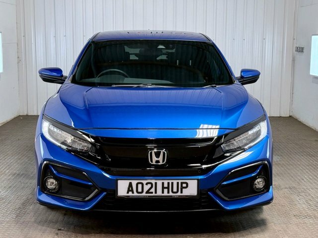 Honda Civic 2021 1.0 Vtec Turbo Sr Hatchback Cvt Eu Blue #2