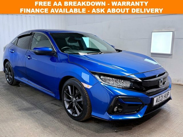Honda Civic 2021 1.0 Vtec Turbo Sr Hatchback Cvt Eu Blue