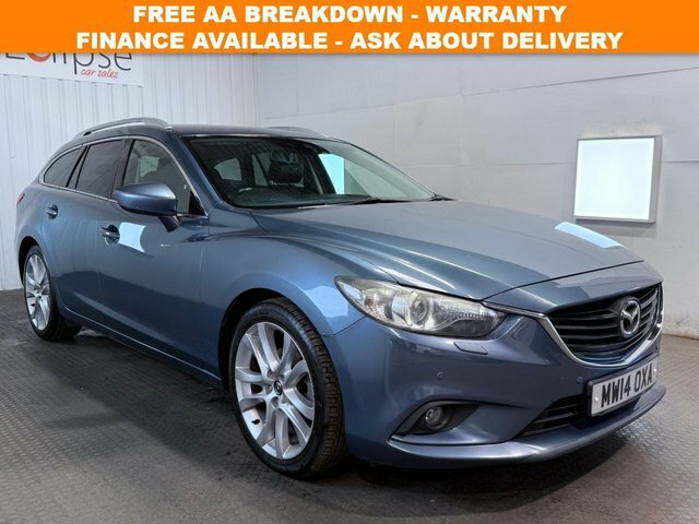 Mazda 6 2014 2.2 Skyactiv-d Sport Nav Tourer Ma Blue