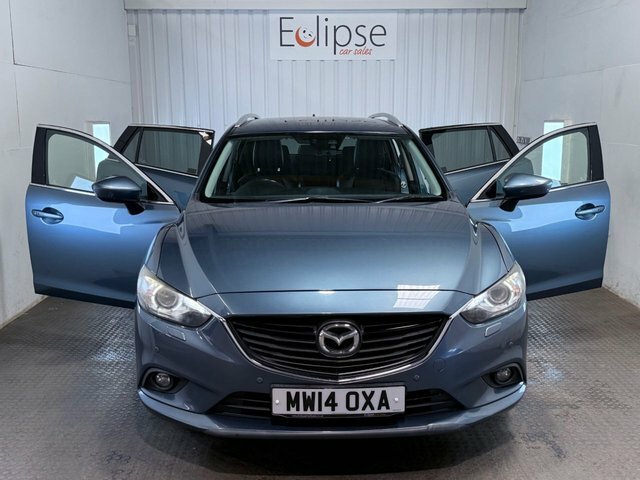 Mazda 6 2014 2.2 Skyactiv-d Sport Nav Tourer Ma Blue #6