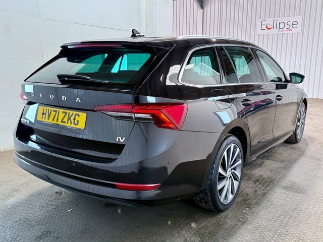 Skoda Octavia 2022 1.4 Tsi Iv 13Kwh Se L Estate Plug- HV71ZKG Black #6