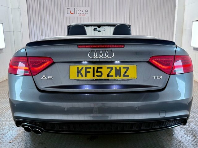 Audi A5 2015 2.0 Tdi S Line Special Edition Plus Convertib Grey #5
