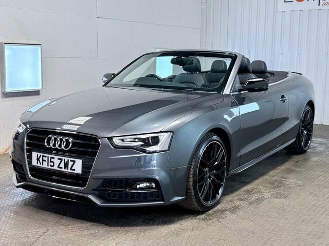 Audi A5 2015 2.0 Tdi S Line Special Edition Plus Convertib Grey #3