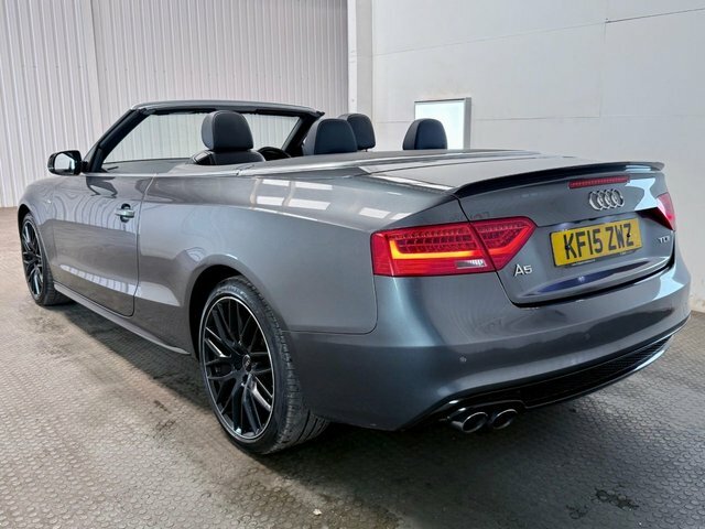 Audi A5 2015 2.0 Tdi S Line Special Edition Plus Convertib Grey #4