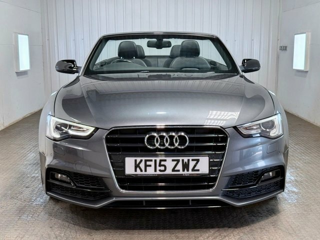 Audi A5 2015 2.0 Tdi S Line Special Edition Plus Convertib Grey #2