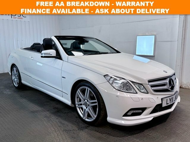 Mercedes-Benz E Class 2011 3.0 E350 Cdi V6 Blueefficiency Sport Cabriole White