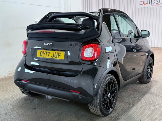 Smart Fortwo Cabrio 2017 0.9T Prime Sport Premium Plus Cabriolet Black #6