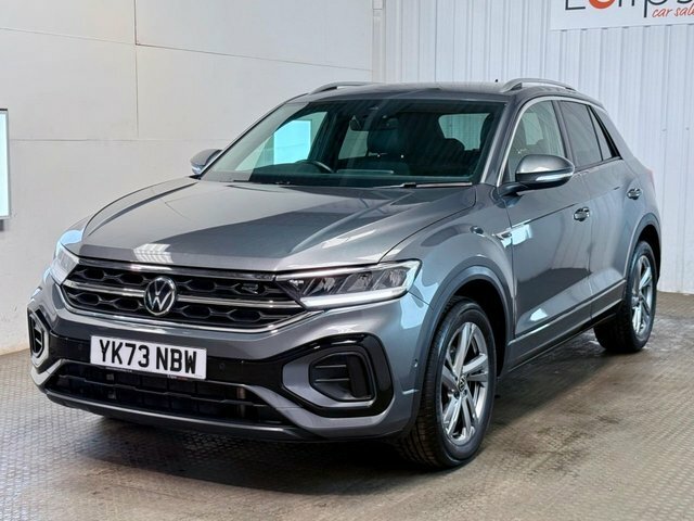 Volkswagen T-Roc 2024 1.5 Tsi R-line Suv Dsg Euro 6 Ss YK73NBW Grey #3