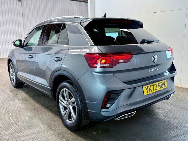Volkswagen T-Roc 2024 1.5 Tsi R-line Suv Dsg Euro 6 Ss YK73NBW Grey #4