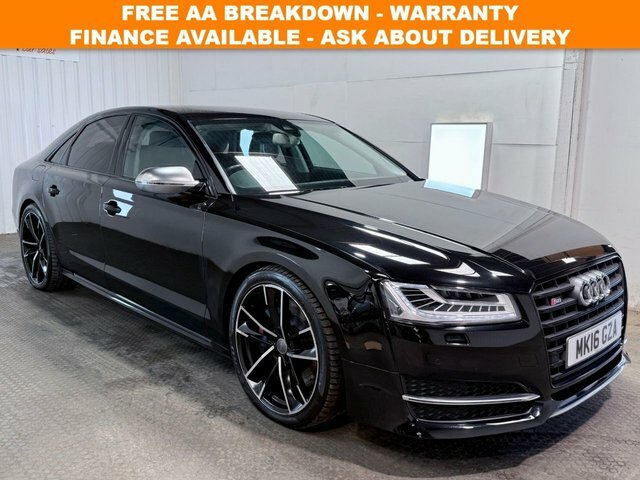 Audi S8 2016 4.0 Tfsi V8 Saloon Tiptronic Quatt Black