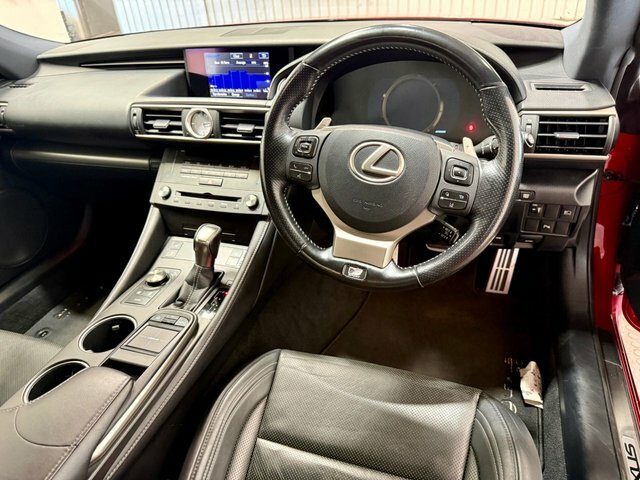 Lexus RC 300H F-sport Premium Navigation Red #10