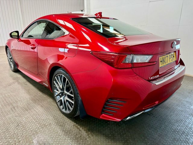 Lexus RC 2017 2.5 300H F Sport Coupe Hybrid Cvt Red #4