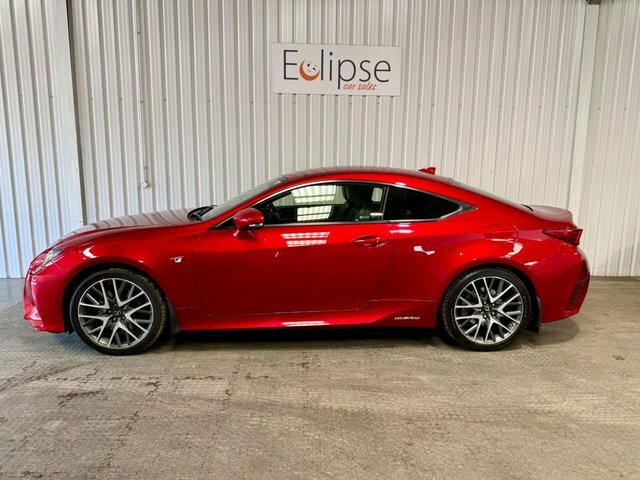 Lexus RC 300H F-sport Premium Navigation Red #8