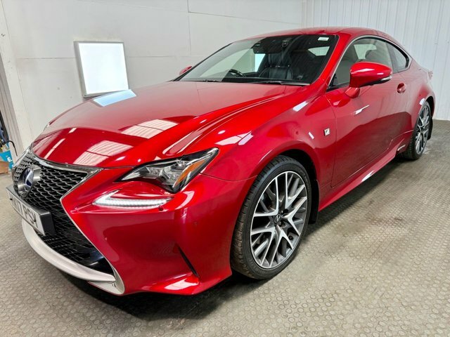 Lexus RC 2017 2.5 300H F Sport Coupe Hybrid Cvt Red #3