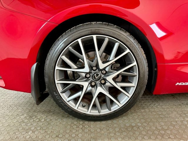 Lexus RC 300H F-sport Premium Navigation Red #26