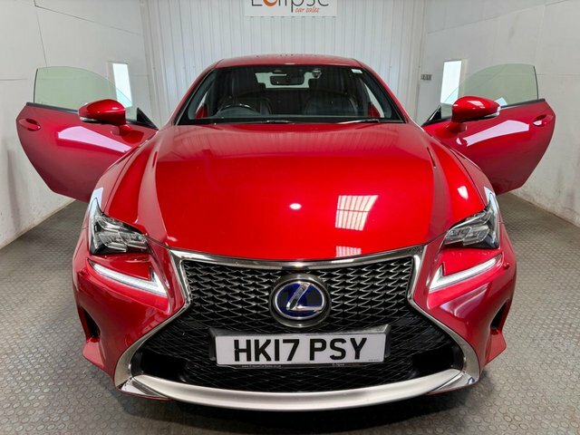 Lexus RC 300H F-sport Premium Navigation Red #7