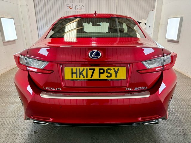 Lexus RC 2017 2.5 300H F Sport Coupe Hybrid Cvt Red #5