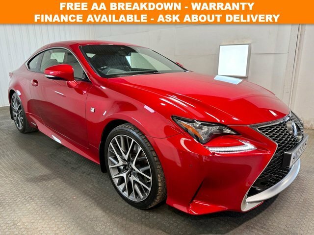 Lexus RC 2017 2.5 300H F Sport Coupe Hybrid Cvt Red