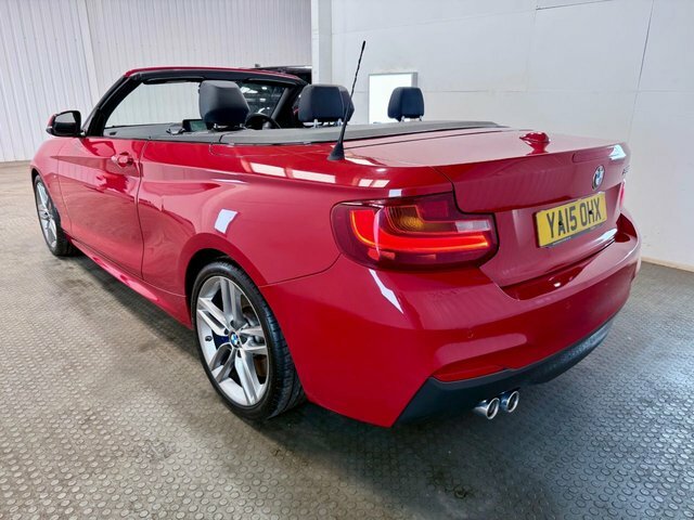 BMW 2 Series 2015 2.0 220D M Sport Convertible Red #4