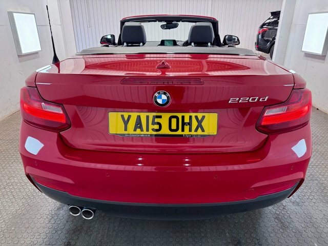 BMW 2 Series 2015 2.0 220D M Sport Convertible Red #5