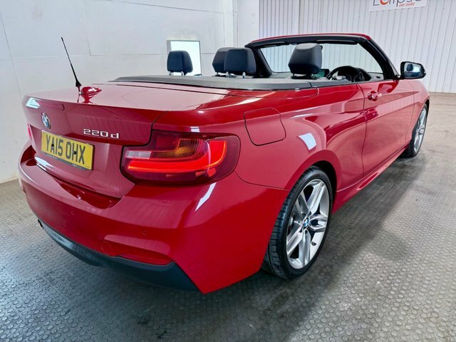 BMW 2 Series 2015 2.0 220D M Sport Convertible Red #6