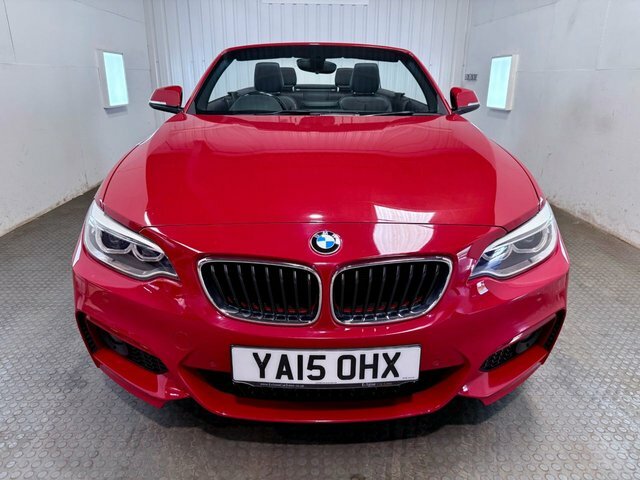 BMW 2 Series 2015 2.0 220D M Sport Convertible Red #2